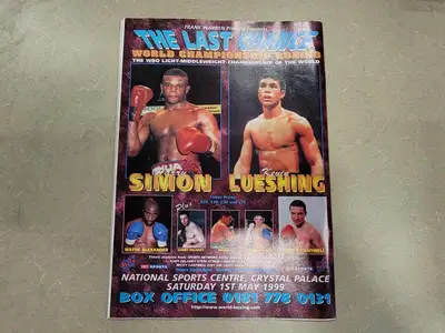 USED BOXING MONTHLY MAY 1999
