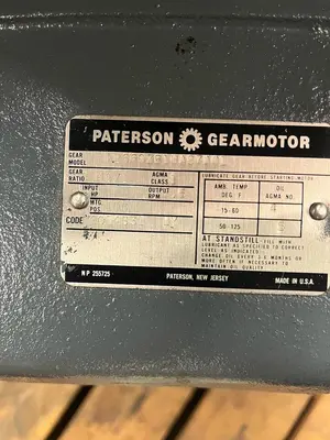 Used PATERSON NB669ZB1UA87A01 Industrial Controls | Surplus Asset Holdings #1220180