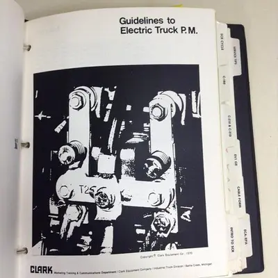 USED CLARK EQUIPMENT MANUAL SRC