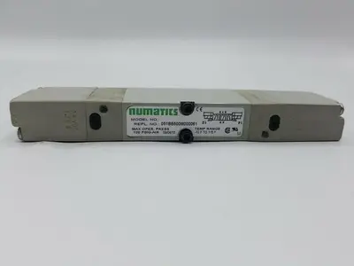 Used NUMATICS DOUBLE SOLENOID VALVE Solenoid Valves Michigan US | ND Industrial Surplus #1208679