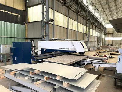 USED TRUMPF TRUPUNCH 3000 LARGE FORMAT