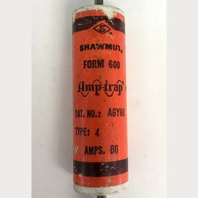 Ferraz Shawmut Type 4 80 Amp Fuse