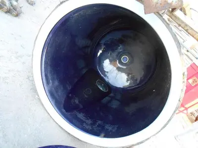 Tank, 30 Gallon, Glass Lined, 20" x 22", Pfaudler, 30 PSI, #S742199