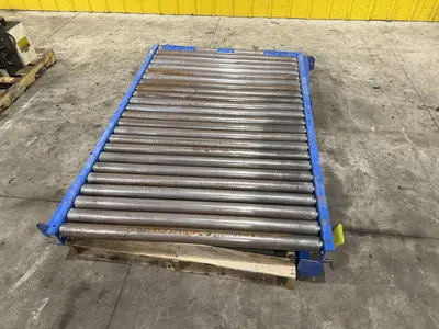 48" X 96" LEWCO ROLLER CONVEYOR: STOCK #23307
