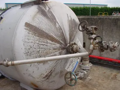 4600L S/S Vert Pressure Vessel