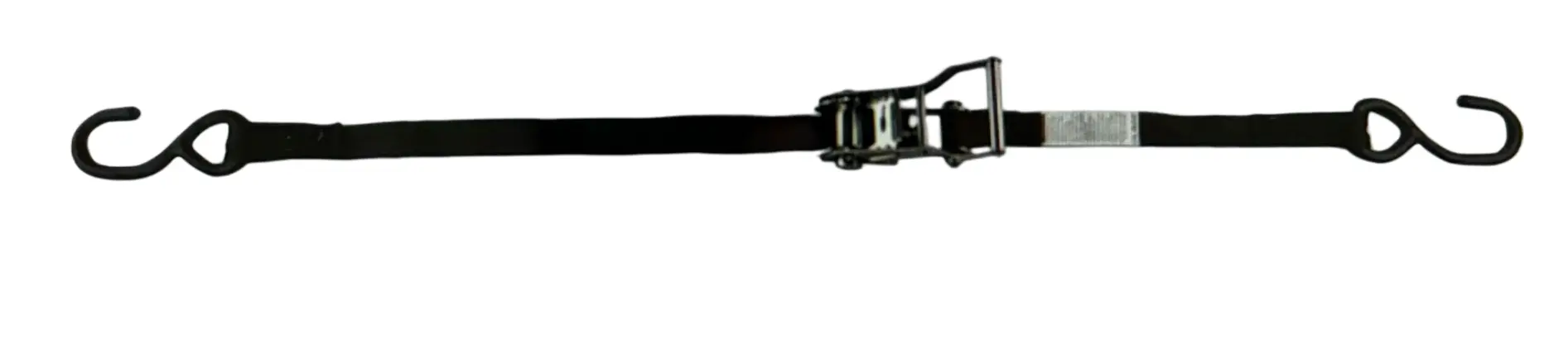 Lift-All Load Binder 1" x 10ft Open Hook Ratchet with Vinyl S-Hooks