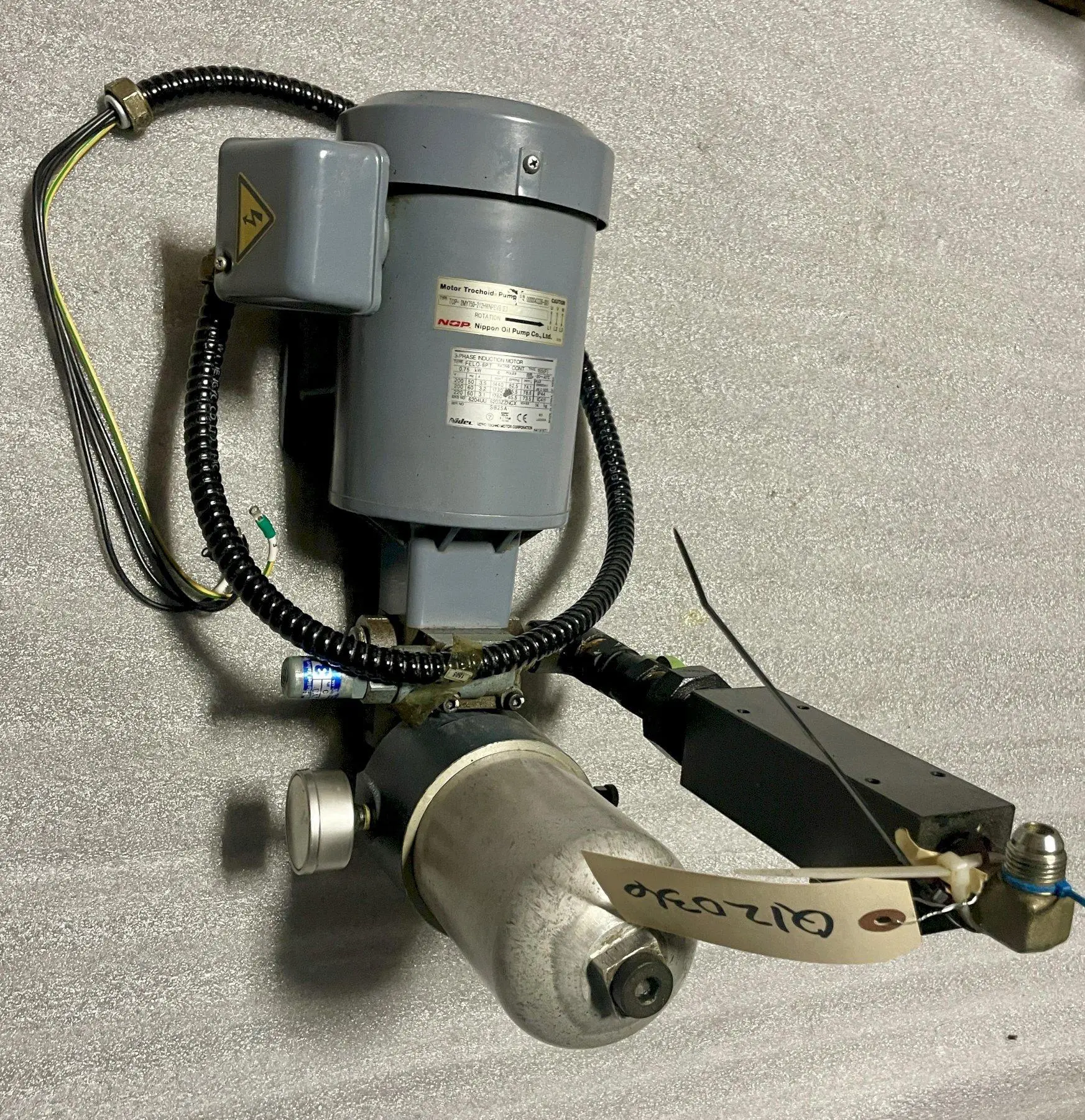 USED Nippon TOP-2MY750-212HWNPEVB IE3