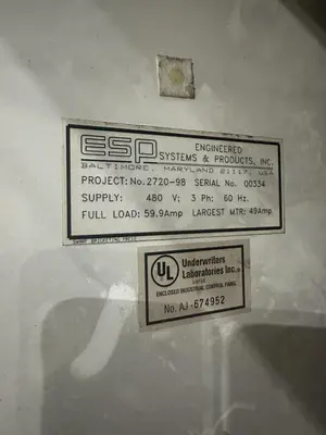 HERTWICH ENGINEERING MODEL #HE-300-30/A SWARF PUCK BRIQUETTER PRESS MACHINE: STOCK #23345