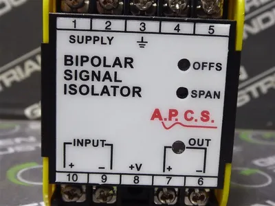 APCS BSI134-1293000 Bipolar Signal Isolator Module Used