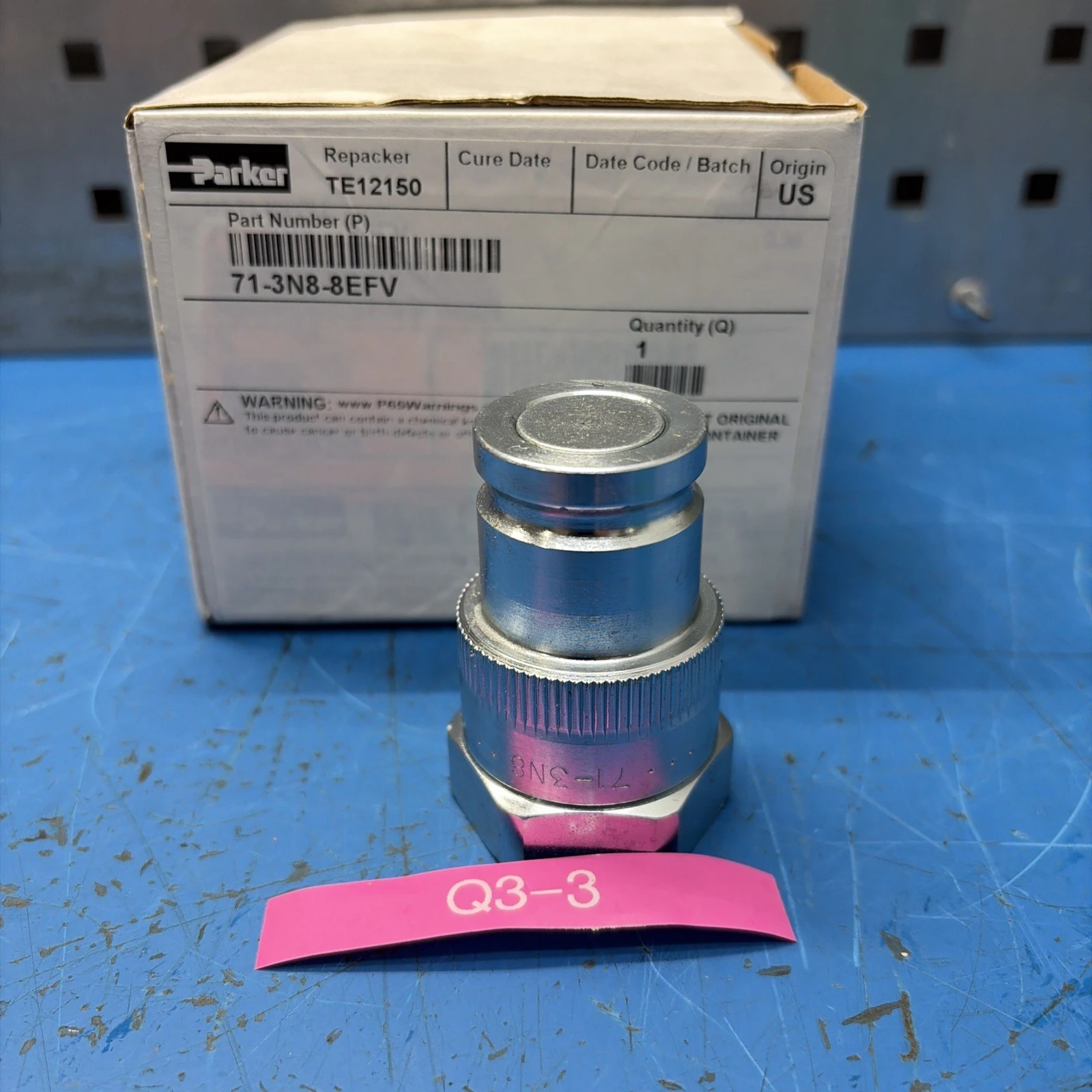 New | in-Stock Parker S71-3N8-8EFV Electrical Fittings Indiana US | J&J Industrial Supply #1228087