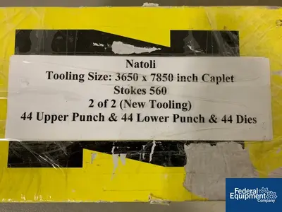 NEW Stokes Stokes 560 Tablet Press Tooling