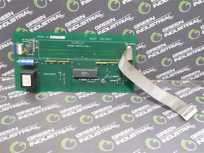 Servomex Assembly 722/903 Display Board 725/203CA/5 725/203R/5 Used