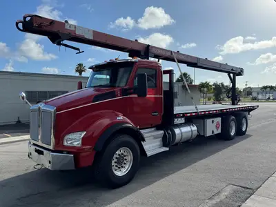 Used 2016 KENWORTH T880 Flatbed Trucks Florida US | Truck and Van Outlet #1509209