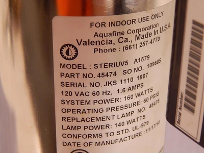 Used AQUAFINE _UNKNOWN_ Miscellaneous Laboratory Equipment | OCO Industrial #1632402
