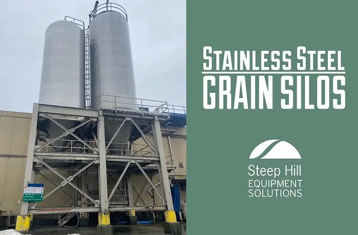 SS Grain Silo's with Platform