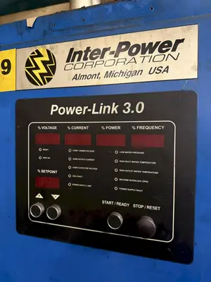 400 KW x 2 BAR INTER-POWER POWER-LINK 3.0 BILLIT INDUCTION HEATING SYSTEM, NEW 2007: YOBRO #24766