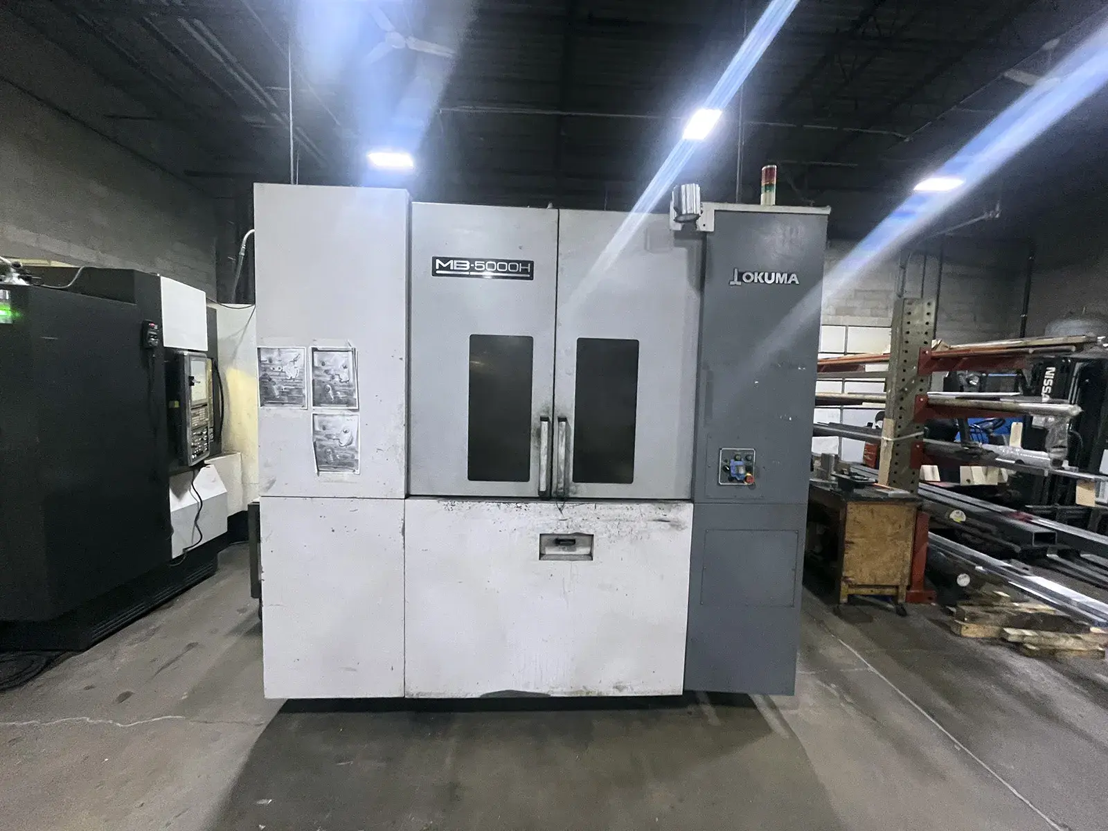 Used 2011 Okuma MB-5000H Horizontal Machining Centers Illinois US | Machine Tool Bids #1326686