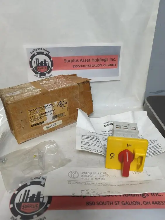 New | in-Stock TPI DCS403/5100 Disconnects Ohio US | Surplus Asset Holdings #1763206