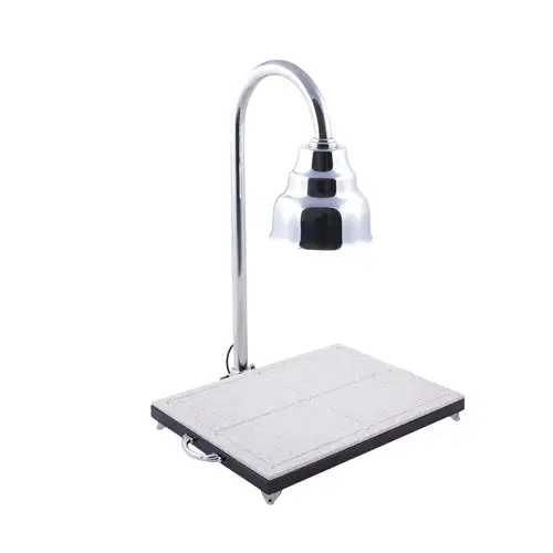 Bon Chef 9694CH Carving Station W/ Heat Lamp, Chrome Shade, 24" X 18" X 30 1/2"