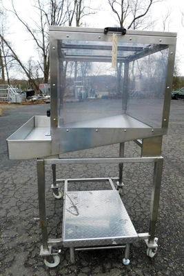 USED UNSCRAMBLING HOPPER 48" BOTTLE HOPPER