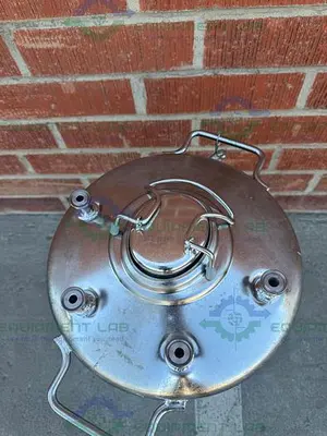USED ALLOY PRODUCTS 45 LITER STAINLESS STEEL PRESSURE VESSEL 130 PSI