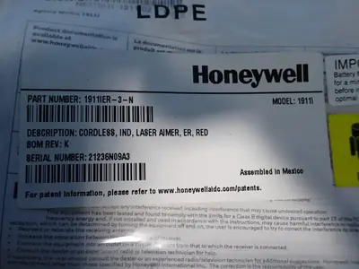 NEW HONEYWELL 1911I