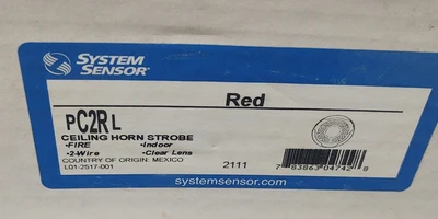 NEW System Sensor PC2RL