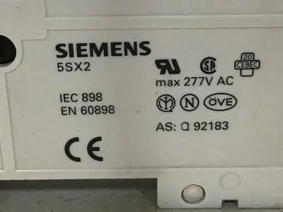 USED SIEMENS 5SX2C6