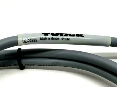Used TURCK M12 TO VALVE CORDSET Cable & Wire | Maverick Industrial Sales #1103985