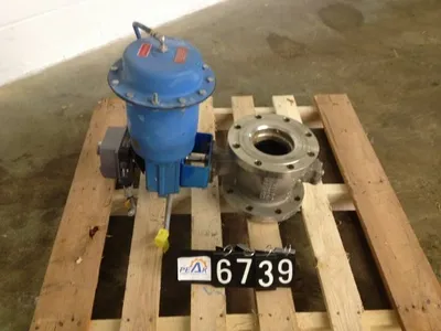 Neles Jamesbury 6"-150 V-Ball Control Valve