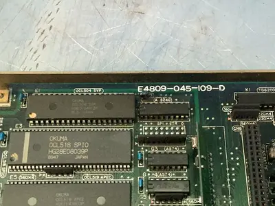 Used OKUMA E4809045109D Printed Circuit Boards (PCB) Ohio US | HGR 24 #1316450