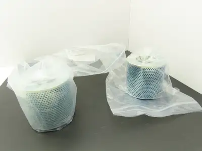 Makino Y000Y8040016 Filter Special 4" Length x 4-1/4" Dia x 2-5/8" ID Lot of 2