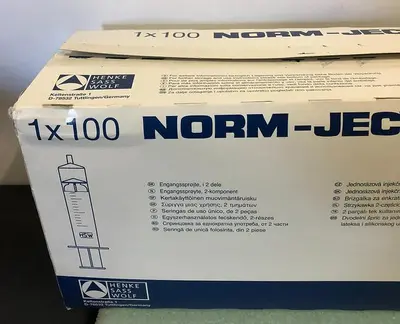 NORM JECT 20ml LUER LOCK