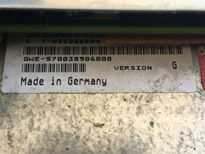 USED SIEMENS 6FC5210-0DA00-1AA1 (3)-MMC100.2, 12MB, DOS KOMPATI