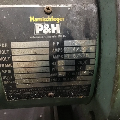 P&H 6000 Lb.Hevi-lift cable hoist