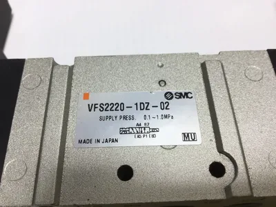 SMC VFS2220-1DZ-02 Valve, Solenoid/Pilot Supply Press 0.1 – 1.0MPa 110/120VAC 50/60Hz