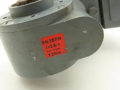 RGM EFB Gearmotor 24:1 Ratio 68rpm 0.21kw 480V 3PH 14mm Hollow Shaft IEC63