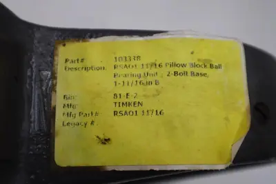 TIMKEN RSAO1 11/16 PILLOW BLOCK BEARING - NEW NO BOX - STOCK CC-40