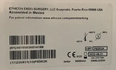 Used ETHICON ENSEAL G2 Medical Parts | Denova Medical #1521746