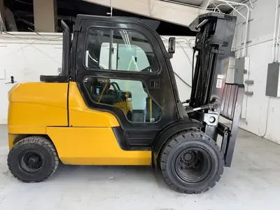 Used 2017 CATERPILLAR DP55N1 Internal Combustion Forklifts: Pneumatic Tire Texas US | 4K Lift Co #1503956