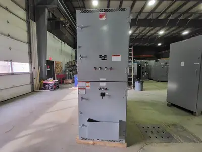 1200A 4160V Switchgear, Main Breaker & Tie Breaker w/ 2 Auxiliary Units