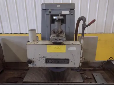12" X 24" OKAMOTO MODEL #124N HYDRAULIC SURFACE GRINDER: STOCK #14964
