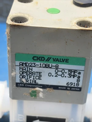 Used CKD AMD23-10BU-8 Miscellaneous Equipment (Electrical & Power) Indiana US | J&J Industrial Supply #1338001