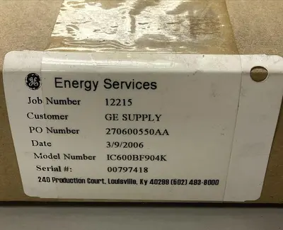 Used GE FANUC IC600BF904K PLC Input & Output Ohio US | Surplus Asset Holdings #1235275