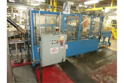 Compacker EP 11-3 case packer, nordson glue