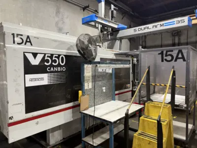 2014 NEGRI BOSSI V550 CANBIO Injection Molding Horizontal/Vertical | Machinery Network (2)