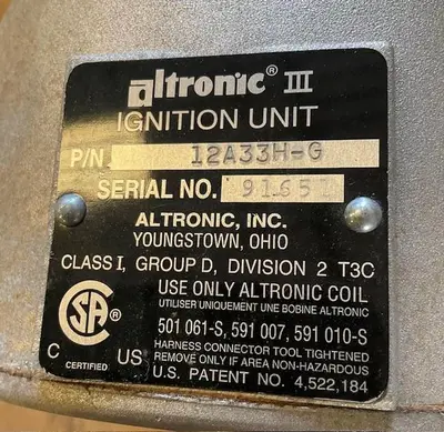 USED ALTRONIC III
