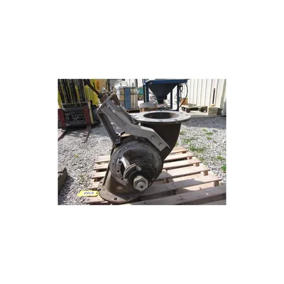10" DIA FLOTRONICS SIDE ENTRY ROTARY VALVE AIRLOCK