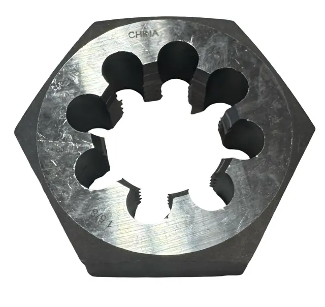 ProCut 1-5/8"-8 Carbon Steel Hexagon Special Thread Die 3-1/8" Outside Diameter