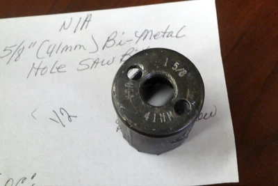 Used 1 5/8" (41mm) Bi-Metal Hole Saw